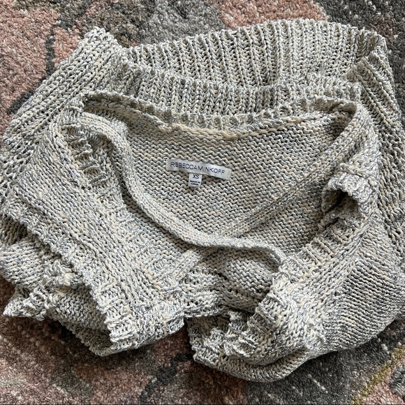 Rebecca Minkoff Metallic Detail Sweater Vest - Picture 14 of 15